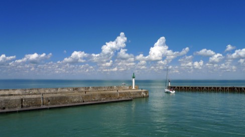 The harbour at St Martin on the Ile de Re