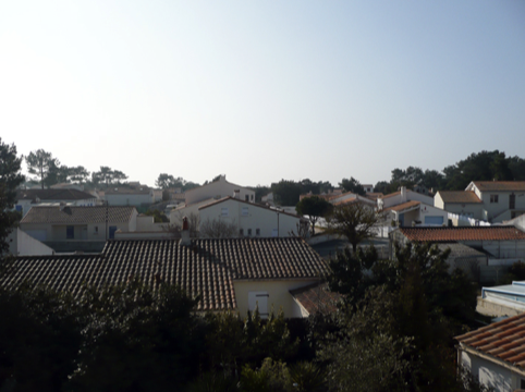 The View from the bedroom at Villa Les Pins du Phare