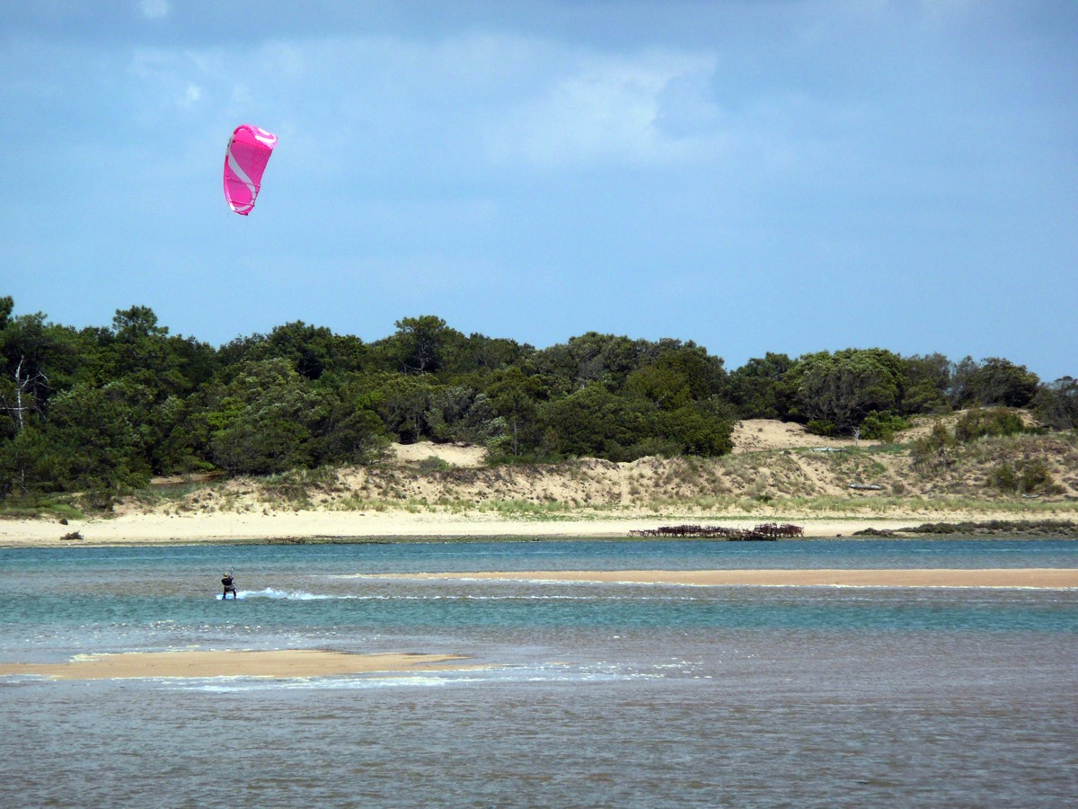 Kite Surfing at Port Bourgenay