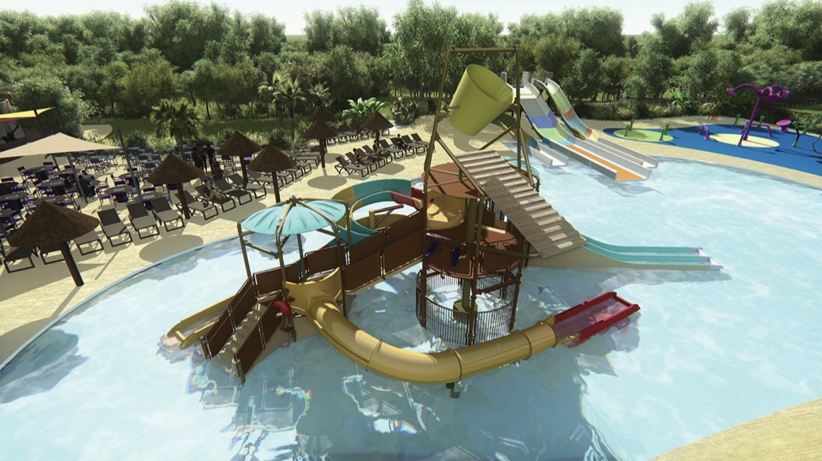 O Gl;iss Water Park in the Vendee